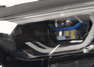 Bmw G14 G15 G16 M8 F91 F92 F93 lampa reflektor lewa przód przednia laser eu oryginał 7