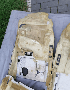 Podłoga wykładzina dywan Porsche Cayenne 2 II 7P0825211D 8