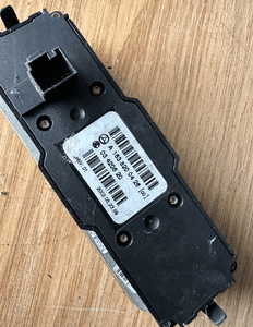 mercedes ML 163 panel klimatyzacji tylnej szyb  dekor 4