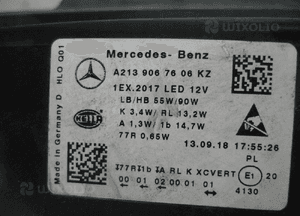 Mercedes 213 full led bdb lampa przednia prawa 3