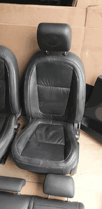 Fotele komplet kanapa skóra elektryczne boczki Jaguar XF X250 10