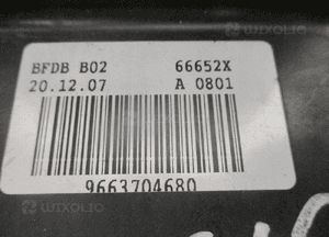 BEZPIECZNIK AKUMULATORA KLEMA 308 9663704680 5