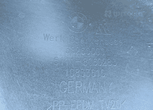 Zderzak przedni przód bmw 1 F20 F21 lift lci m-pakiet 51118060283 2015-2019 25