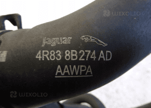 Jaguar xf X250 3.0 obudowa termostat wąż rura wody 10
