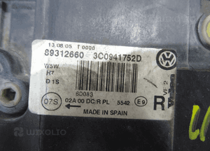 Lampa przód  XENON skret 3C0941752D VW PASSAT B6 6