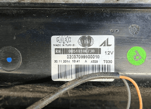 Lampa tył prawa Fiat Doblo II 2010-15 00518106730 8