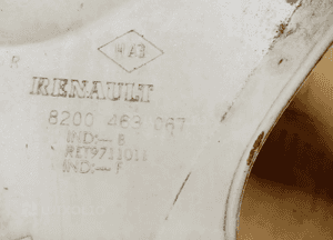 Dekielek kołpak kapsel 14" Renault Clio III 8200837596 7
