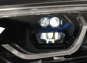 Bmw G14 G15 G16 M8 F91 F92 F93 lampa reflektor lewa przód przednia laser eu oryginał 10