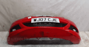 Zderzak przód przedni do seat leon MK2 ii 2 halogeny LS3H czerwony 1