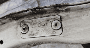 Belka wzmocnienie zderzaka przód przedniego ford transit MK8 2