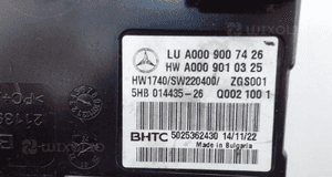 Mercedes moduł sterownik klimatyzacji bhtc A0009007426 6
