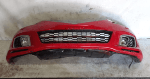 Zderzak przód przedni do mazda 6 gh ii 2 lift fl spryskiwacze lamp xenon czerwony halogeny 1