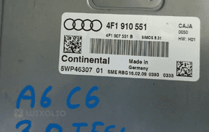 Audi A6 C6 A4 B7 3.0 TFSI komputer sterownik  silnika 4F1910551 CAJ CAJA 3