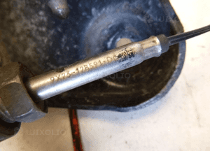 Jaguar xj X351 rura wydechowa kolektora turb sonda 8