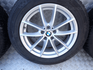 KOŁA FELGI ALUMINIOWE BMW 7JX18 ET 22 Z OPONAMI ZIMA 225/60/18 XL KOMPLET 9
