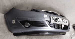 Zderzak przód przedni opel corsa d Z163 szary halogeny 4
