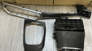 Listwa listwy dekory konsoli kpl bmw M3 G80 org fv 1