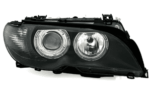 Lampy Reflektory BMW E46 Od 2003 Do 2006 COUPE CABRIO DEPO Nowoczesne RINGI 3