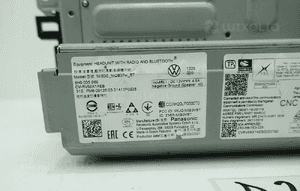 Ekran wyświetlacz radio bluetooth vw golf viii 5H0 5