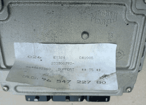 Peugeot 207 307 Citroen C4 1.4 16V komputer sterownik silnika 9654722780 2