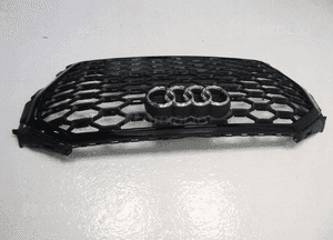 Audi Q3 83F s-line grill atrapa chłodnicy chrom czarny nowy oryginał 5