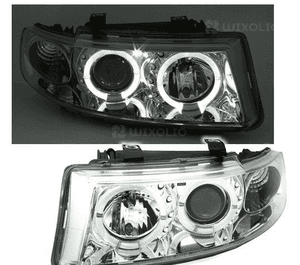 Seat leon toledo lampy reflektory soczewkowe chrom 2