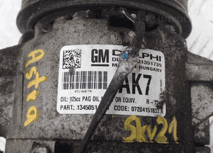 Sprężarka klimatyzacji opel astra 401351739 AK7 dostępne 2 sztuki 4