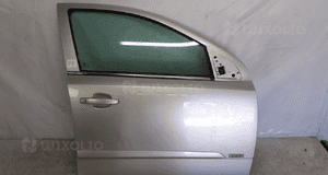 Drzwi przód przednie prawe do opel astra h 3 iii 5D 5 drzwi Z157 srebrne 1