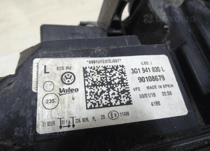 VW PASSAT B8 lampa lewa przód FULL LED 3G1941035L 9