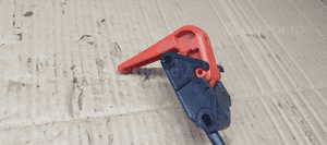 Linka dźwignia rączka otwierania maski Citroen C3 I 9683377180 2