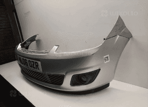Zderzak przód przedni ford fiesta MK.6 6 vi lift fl 62 srebrny halogeny 3