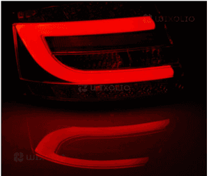 NOWOCZESNE Lampy Do AUDI A6 C6 4F SEDAN Od 2004 Do 2008 LED BAR RED 6 PIN 5