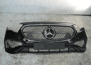Mercedes W214 214 amg z kratka i grilem zderzak przedni 1
