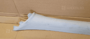 Osłona poszycie słupka prawy przód Mercedes W211 A2116900425 3