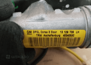 Poduszka fotela lewa AIRBAG Opel Tigra B II 13128739 3