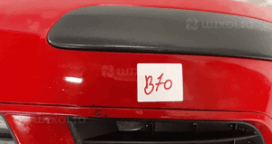 Zderzak przód przedni do volkswagen vw golf v 5 plus + LP3G czerwony 4