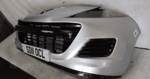 * ZDERZAK PRZÓD PRZEDNI PEUGEOT 207 EZRC SREBRNY LIFT FL 3