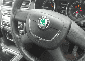 poduszka airbag w kierownice skoda superb 2