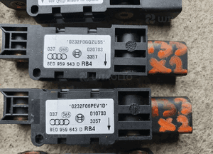Czujnik 8E0959643 A B D E Uderzenia Czujnik Uderzeniowy Sensor Audi A3 8P A4 B6 B7 A6 C5 8