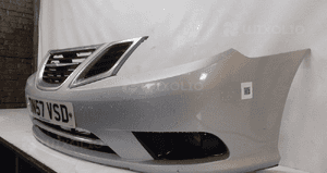 Zderzak przód przedni do saab 93 9-3 lift fl srebrny halogeny 3