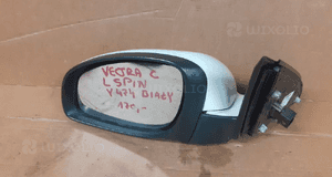Lusterko lewe 5 pin opel vectra c Y474 biały nr 24436149 2