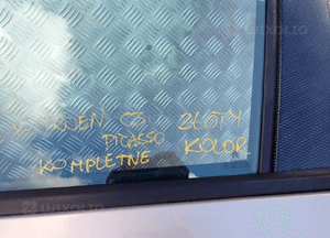 Drzwi lewy przód gołe citroen C3 picasso radom 3