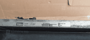 Pas przedni chłodnice wentylator Mercedes W211 1.8 K A2115001693 A2115050555 8