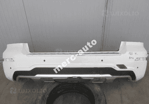 Mercedes  ml 166 lift zderzak tył tylny chrom 1