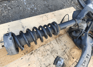 BMW X5 E70 3.0D ZWROTNICA AMORTYZATOR PIASTA ZACISK TARCZA PRAWY LEWY PRZÓD 6