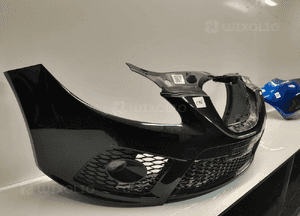 ^ ZDERZAK PRZÓD PRZEDNI SEAT LEON 2 II LIFT FL FR LC9Z CZARNY HALOGENY 2