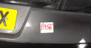 Zderzak tył tylny do renault megane ii 2 NV676 czarny 2