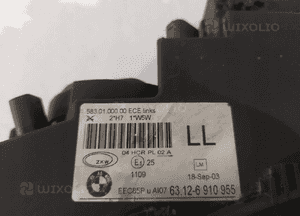 BMW 3 E46 LCI Lampa przednia H7 Lewa - 15135 7
