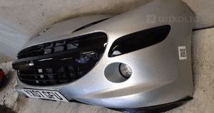 Zderzak przód przedni do peugeot 207 halogeny ezrc srebrny 3