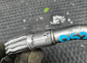 Rurka 06B145735A 06B121497B Przewod Oleju Smarowania Turbo Turbiny 1.8 T Audi A4 B6 B7 VW 13